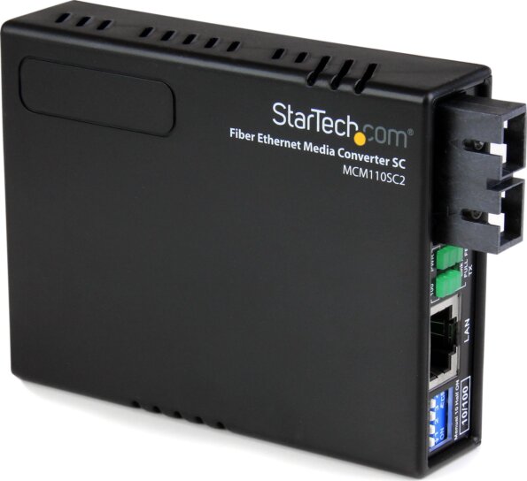 StarTech MCM110SC2EU Gigabit Ethernet SC médiakonverter