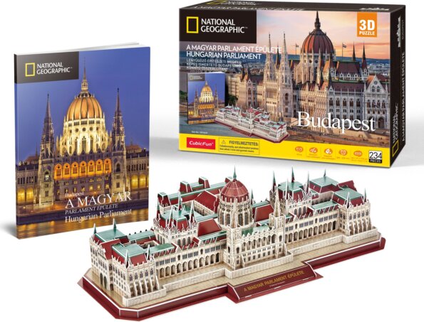 CubicFun, Magyar Parlament 3D puzzle , 234 darabos