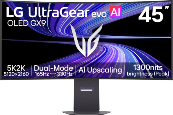 LG UltraGear 45GX950B-B 45" 5K2K OLED gaming monitor LG UltraGear 45GX950B-B 45" 5K2K OLED gaming monitor