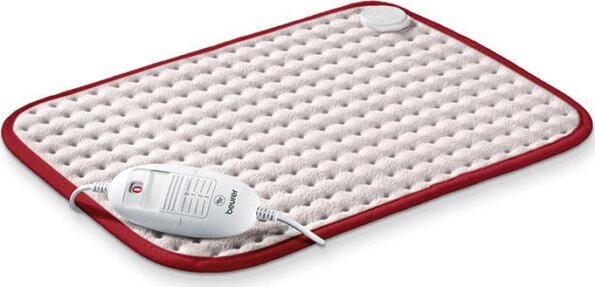 Beurer HK COMFORT melegítő párna, 100W, bézs-piros