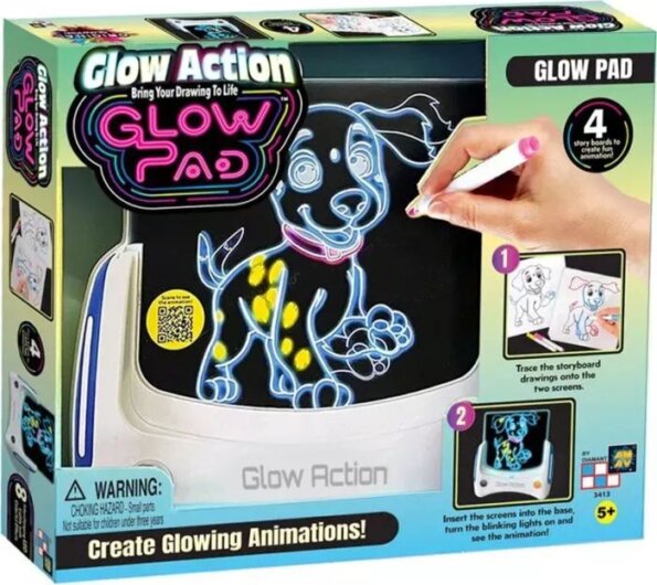 Glow, világító rajztábla