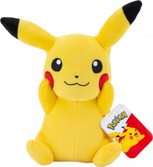 Pokémon, Pikachu plüssfigura, 20 cm
