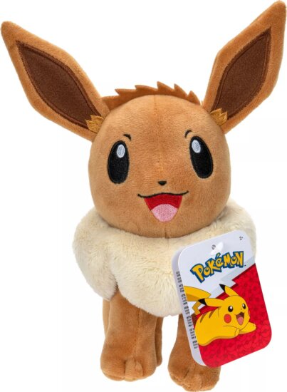 Pokémon, Eevee plüssfigura, 20 cm