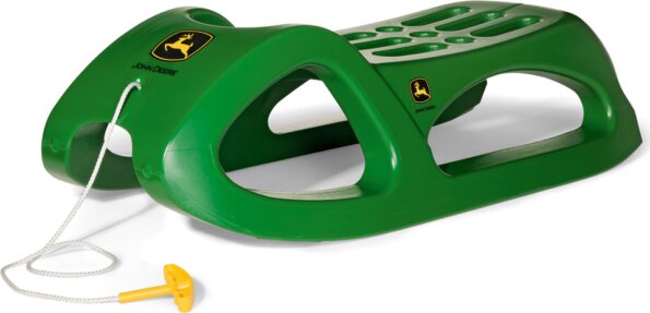 Rolly Toys Snow John Deere műanyag szánkó, zöld Rolly Toys Snow John Deere műanyag szánkó, zöld