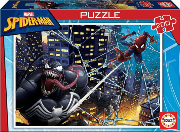 Pókember Venom ellen puzzle, 200 darabos