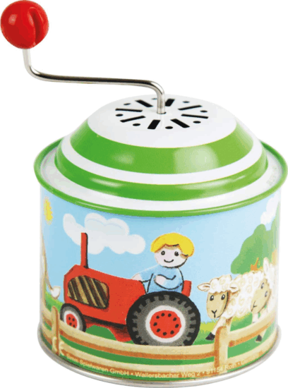 Lena zenélő henger, farm mintás Lena zenélő henger, farm mintás