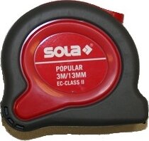 Sola PP-3 mérőszalag, 3 méter / 13mm