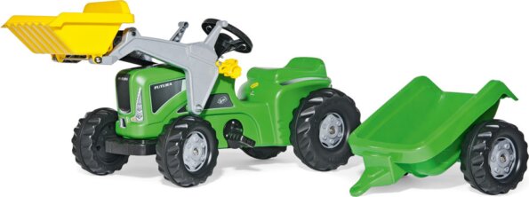 Rolly Kiddy Futura pedálos markolós traktor utánfutóval