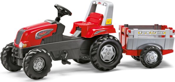 Rolly Junior, pedálos traktor utánfutóval Rolly Junior, pedálos traktor utánfutóval