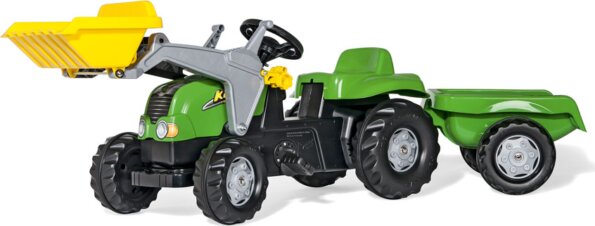 Rolly Kid-X pedálos markolós traktor utánfutóval Rolly Kid-X pedálos markolós traktor utánfutóval