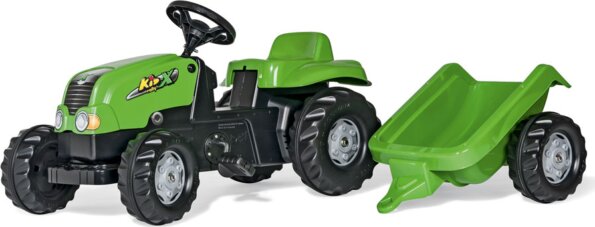 Rolly Kid-X pedálos traktor utánfutóval Rolly Kid-X pedálos traktor utánfutóval