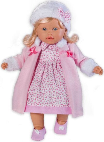 Loko hajasbaba téli ruhában 39 cm Loko hajasbaba téli ruhában 39 cm