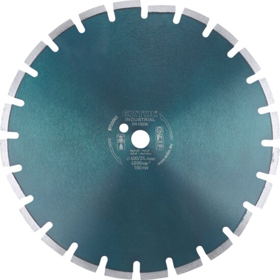 Extol Industrial gyémánt vágókorong, 400mm