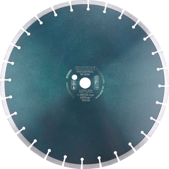Extol Industrial gyémánt vágókorong, 400mm