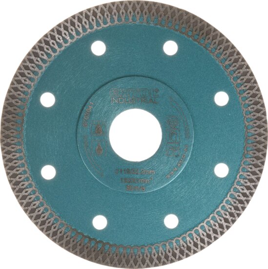 Extol Industrial Turbo gyémánt vágókorong, 115mm Extol Industrial Turbo gyémánt vágókorong, 115mm