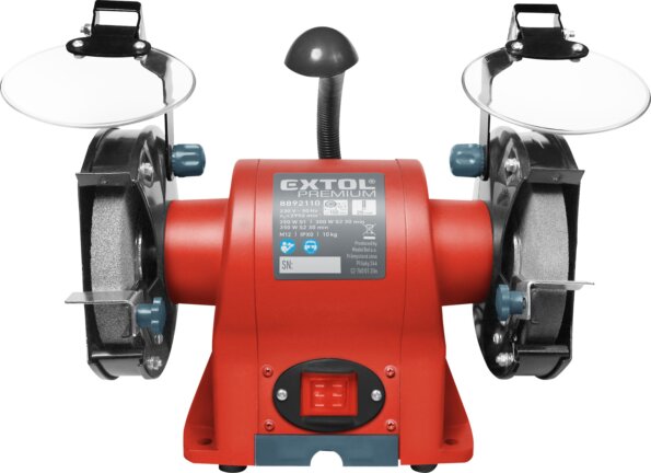 Extol Premium kettős Köszörűgép, 350W, 15mm