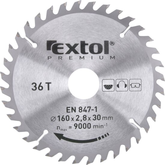 Extol Premium T36 körfűrészlap, 160mm Extol Premium T36 körfűrészlap, 160mm