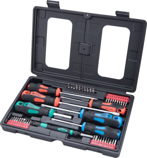 Extol Premium SL/PH csavarhúzó és bit készlet, 47 részes Extol Premium SL/PH csavarhúzó és bit készlet, 47 részes