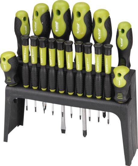 Extol Craft csavarhúzó készlet, 18 részes Extol Craft csavarhúzó készlet, 18 részes
