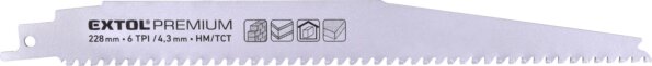 Extol Premium Orrfűrészlap, 228mm Extol Premium Orrfűrészlap, 228mm
