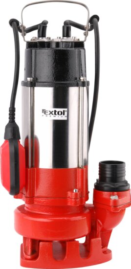 Extol Premium SP750F szennyvíz búvárszivattyú, 750W