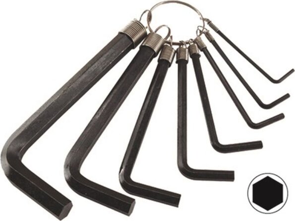 Extol Craft imbuszkulcs készlet, 2,0-10mm, 8 részes Extol Craft imbuszkulcs készlet, 2,0-10mm, 8 részes