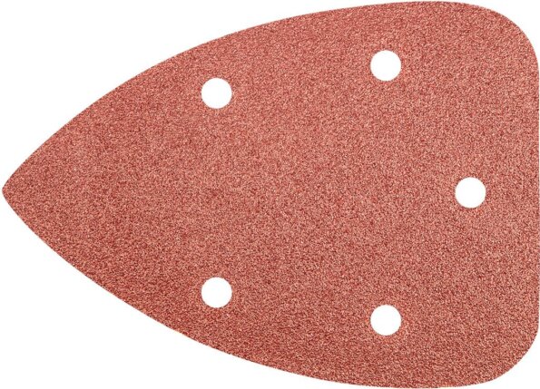 Graphite 57H824 Delta Csiszolólap, 140mm, K80, 5db