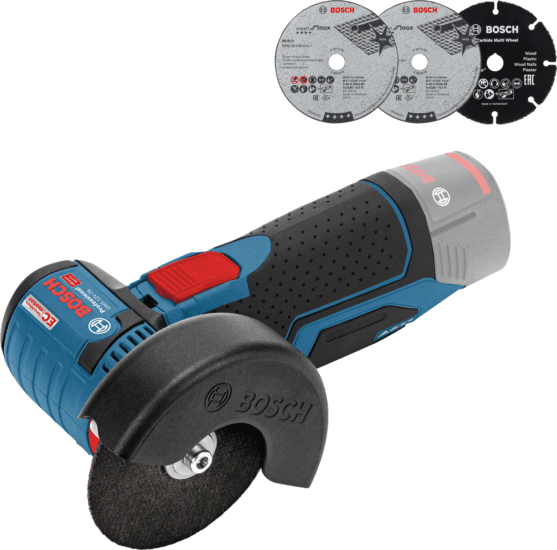 Bosch GWS 12V-76 Professional akkus sarokcsiszoló, Akku és töltő nélkül Bosch GWS 12V-76 Professional akkus sarokcsiszoló, Akku és töltő nélkül