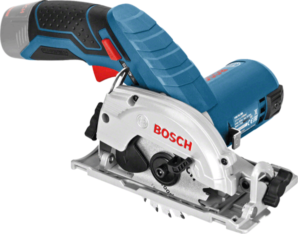 Bosch GKS 12V-26 Professional Akkus kézi körfűrész, tartozékokkal, Akku és töltő nélkül