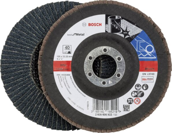 Bosch X571 Best for Metal lamellás csiszoló korong, 125mm, P40