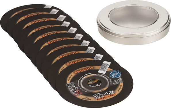 Rhodius XT38 fém vágókorong, 125mm, 1,5 mm, 10 db