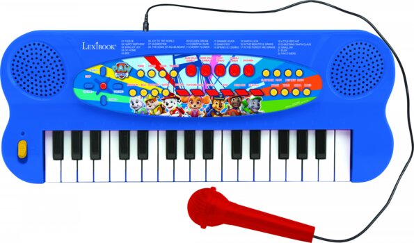 Mancs Őrjárat elektromos zongora, mikrofonnal Mancs Őrjárat elektromos zongora, mikrofonnal