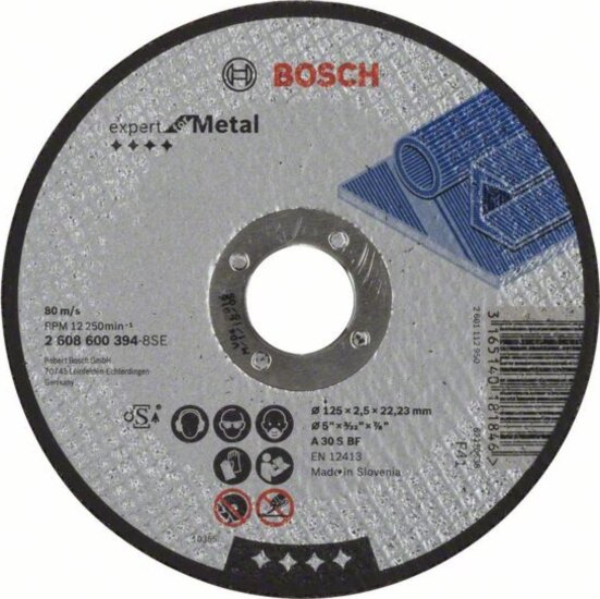 Bosch Expert for Metal A 30 S BF fém vágókorong, 125mm