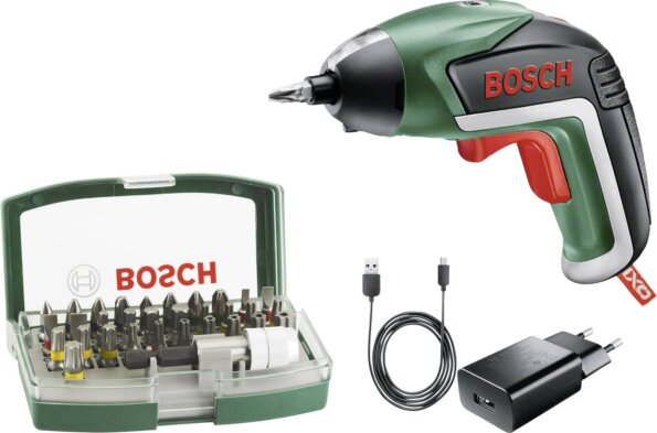 Bosch IXO 5 Li-Ion Akkus csavarozó, bit készlettel