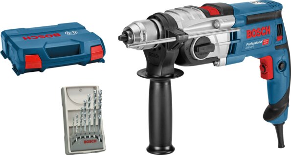 Bosch GSB 20-2 Professional 850W Ütvefúrógép, kiegészítővel