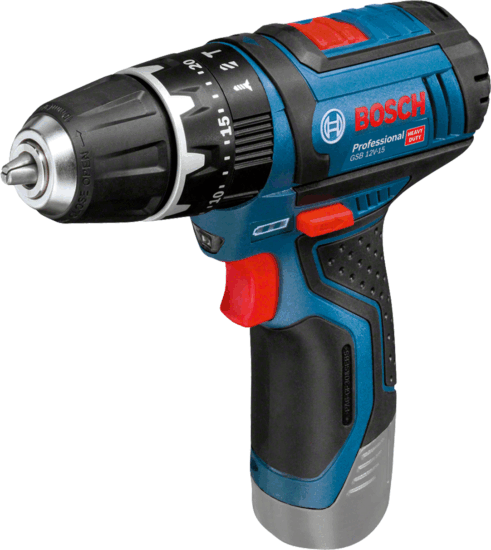 Bosch GSB 12V-15 Professional Akkus Ütvefúró-Csavarozó, Akku és töltő nélkül Bosch GSB 12V-15 Professional Akkus Ütvefúró-Csavarozó, Akku és töltő nélkül