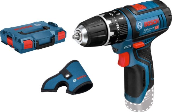 Bosch GSB 12V-15 Professional Akkus Ütvefúró-Csavarozó, Akku és töltő nélkül, Pisztolytáskával Bosch GSB 12V-15 Professional Akkus Ütvefúró-Csavarozó, Akku és töltő nélkül, Pisztolytáskával