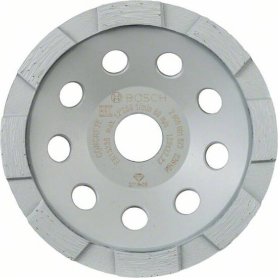 Bosch Standard for Concrete gyémánt csiszolótárcsa, 125mm Bosch Standard for Concrete gyémánt csiszolótárcsa, 125mm