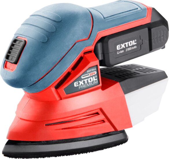 Extol Premium Akkus Delta rezgőcsiszoló