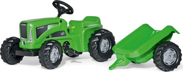 Rolly Kiddy Futura pedálos traktor utánfutóval Rolly Kiddy Futura pedálos traktor utánfutóval