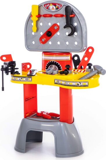 Polesie Barkácsasztal, 18 kiegészítővel Polesie Barkácsasztal, 18 kiegészítővel