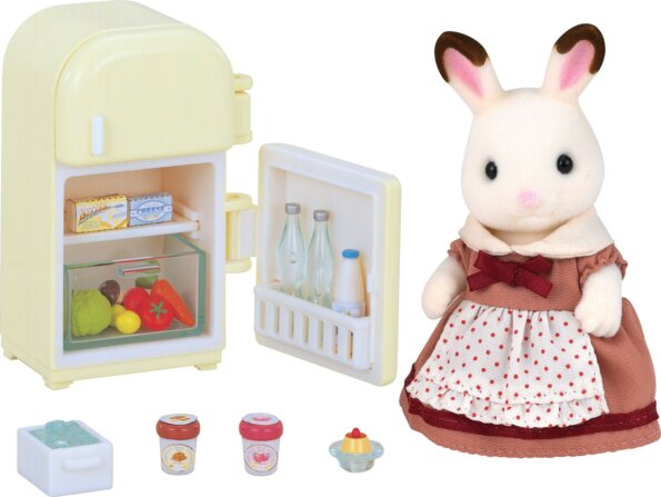 Sylvanian Families, Csoki Nyuszi mama hűtőszekrénnyel