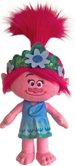 Trollok a világ körül, Pipacs plüss, 56 cm
