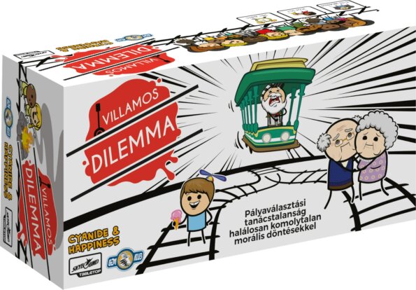 Villamos Dilemma társasjáték Villamos Dilemma társasjáték