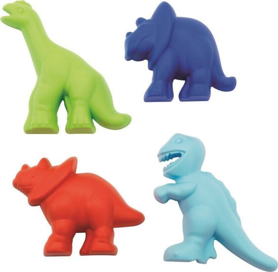 Écoiffier, dínós homokozó formák, 4 db-os