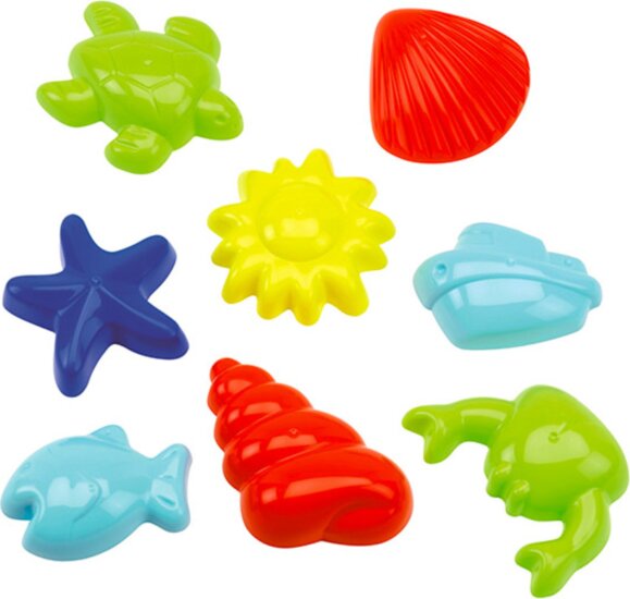 Écoiffier, Tengeri homokozó formák Écoiffier, Tengeri homokozó formák