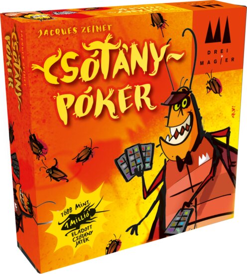 Csótánypóker társasjáték