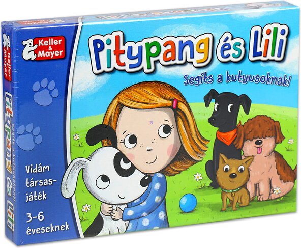 Pitypang és Lili, Segíts a kutyusoknak! kártyajáték