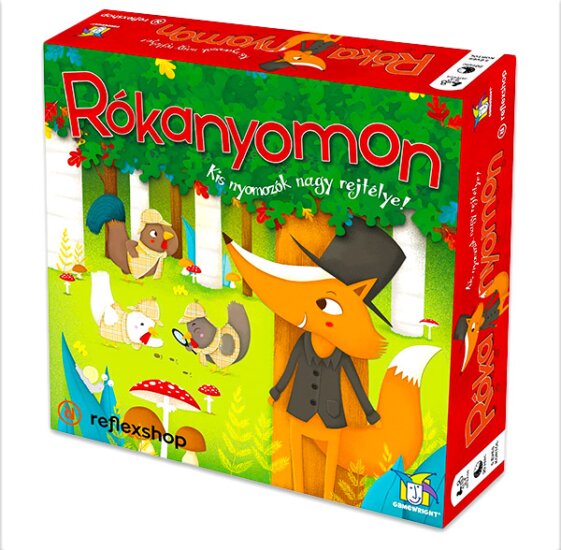 Rókanyomon társasjáték Rókanyomon társasjáték