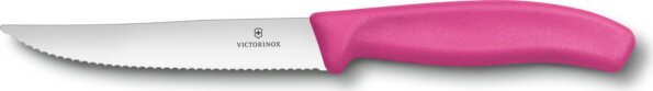 Victorinox Swiss Classic Gourmet Steak kés, 12 cm, rózsaszín